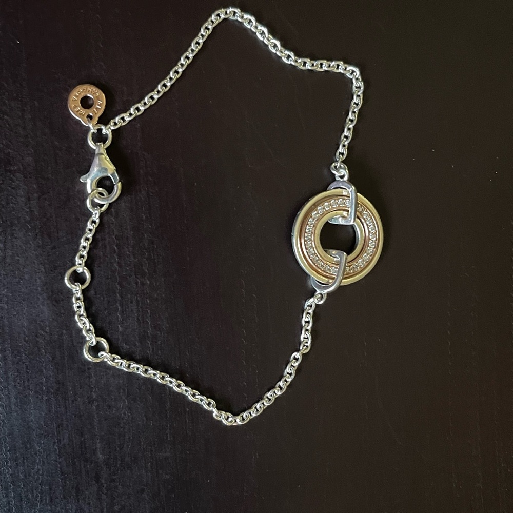 Pandora Two-Tone Silver and Gold Bracelet